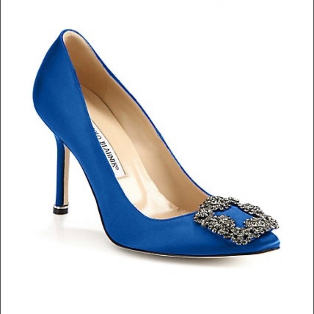 Blue Hangisi heels